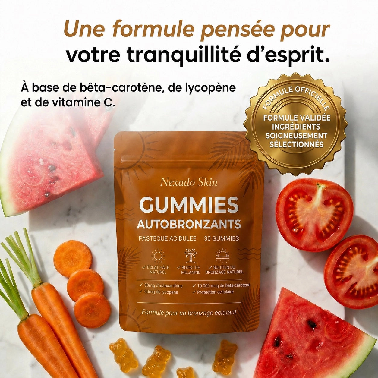 Gummies Autobronzants