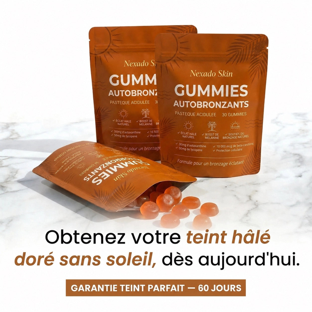 Gummies Autobronzants