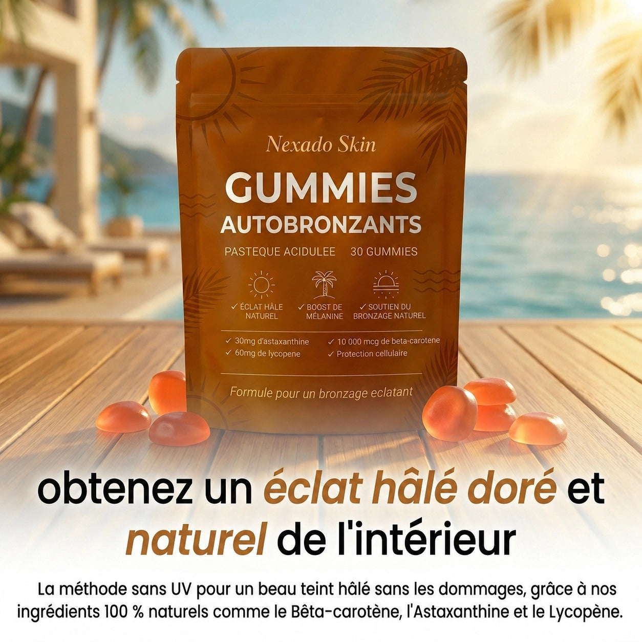 Gummies Autobronzants