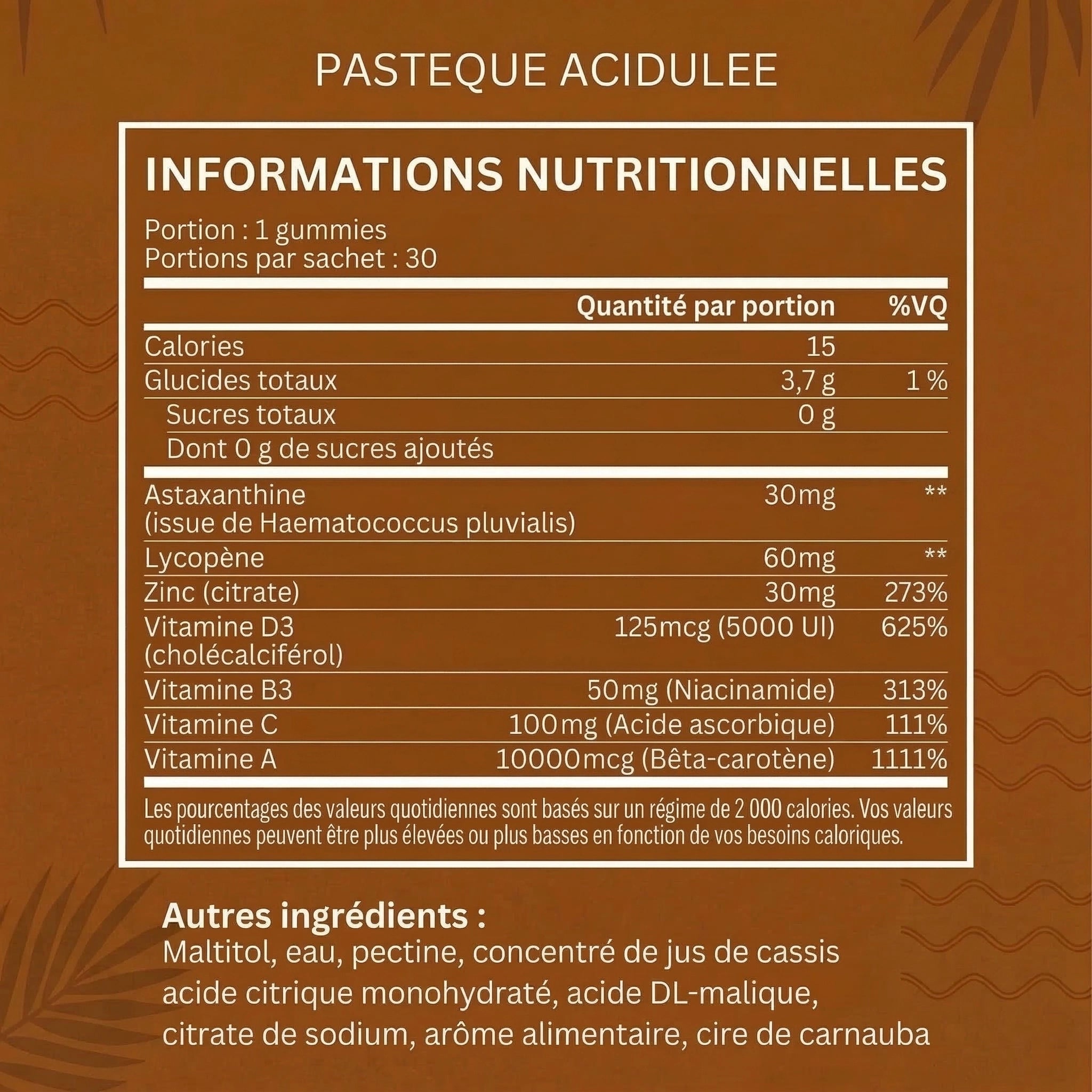 Gummies Autobronzants