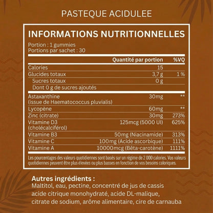 Gummies Autobronzants